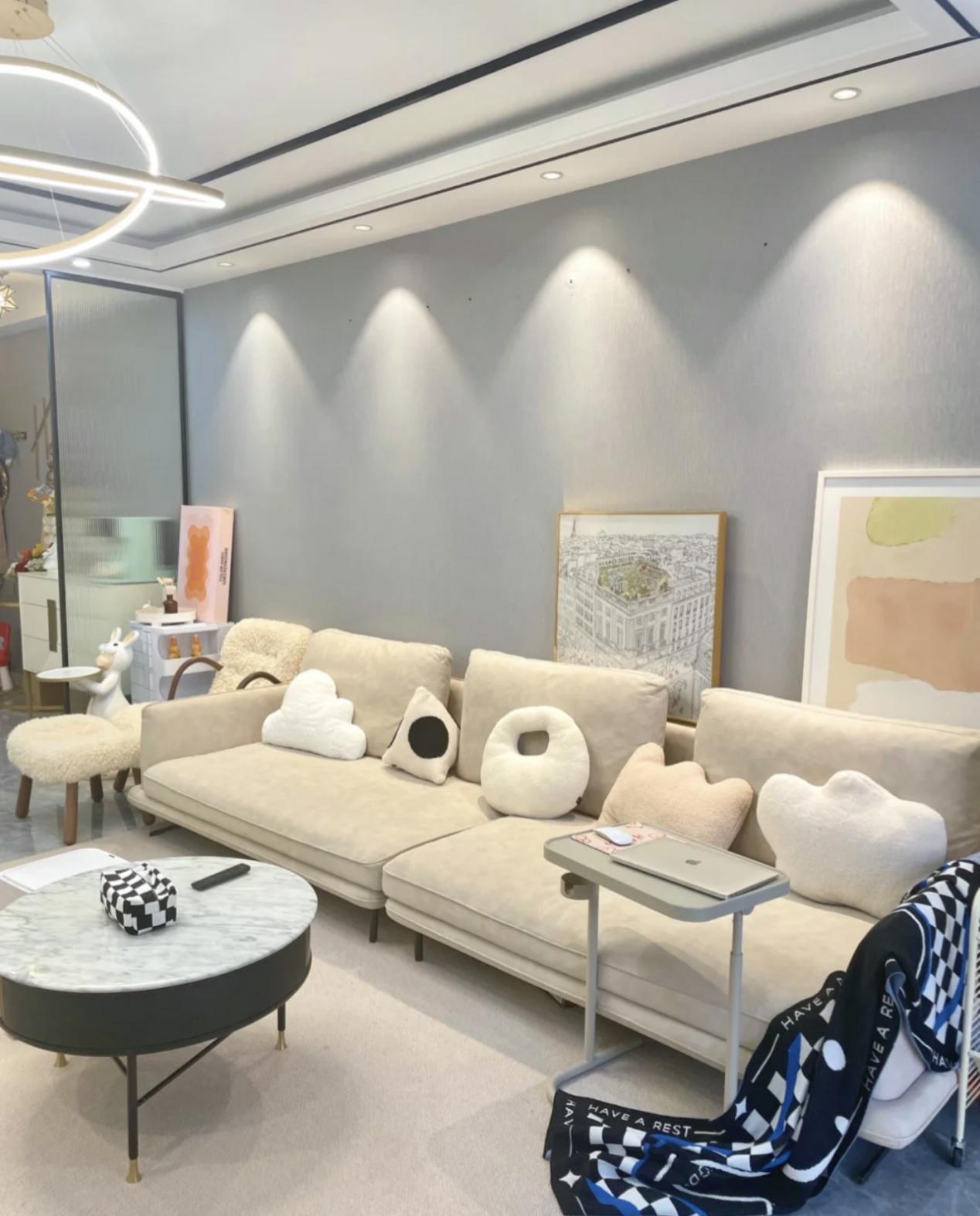 交房后历经四个月完成装修,独自设计只花费14w,亲戚朋友都说好