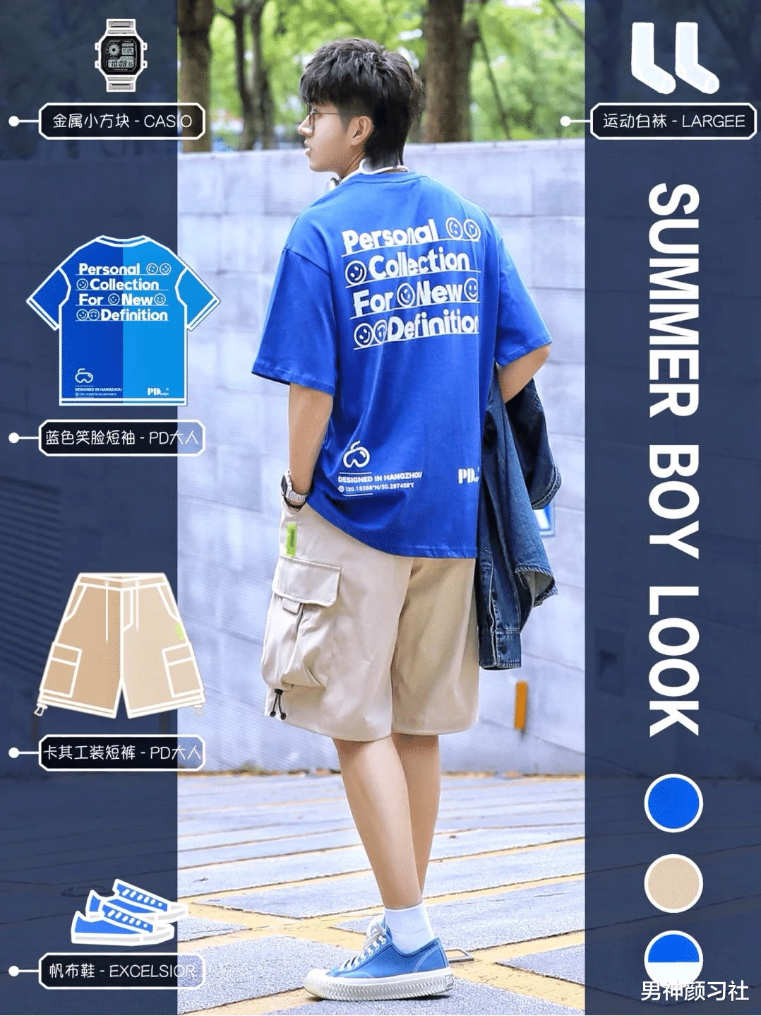 男神颜习社|T恤叠穿的高段位玩法：帅的有层次感才能让人忍不住多看几眼