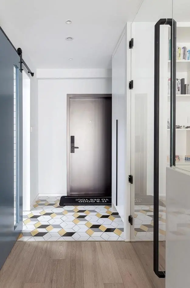 玄关只知道装柜子?这样设计可以玩出花来,惊艳整个小区!