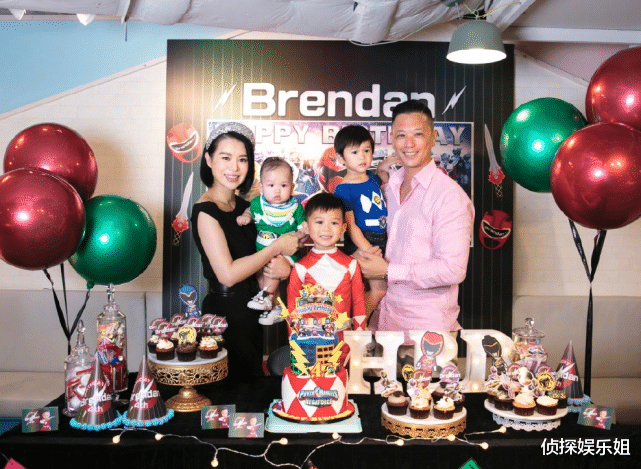 肖战|胡杏儿带俩儿子泳池疯玩，一抱一背妈妈力爆棚，母子仨同框超有爱