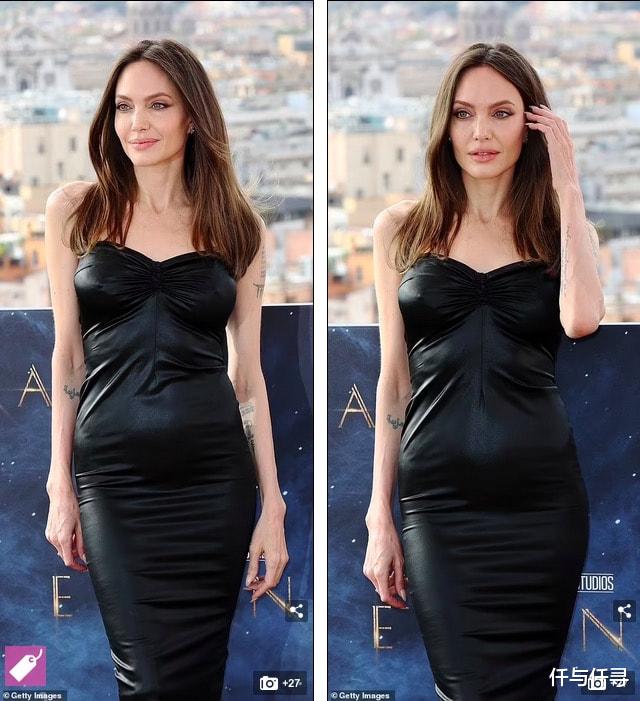安吉丽娜·朱莉|朱莉红毯造型接发成败笔，长女希洛晒逆天长腿比妈女神装还吸睛