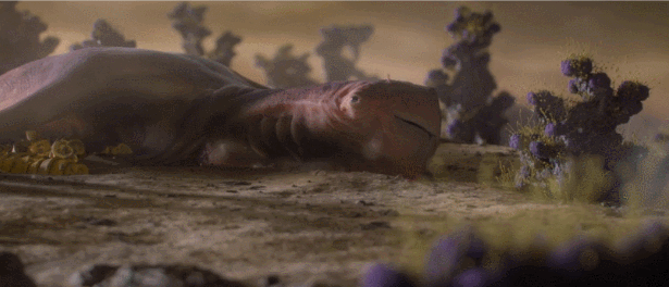  类地星球亚特刺斯的奇异生物 永不落地的巨兽 浮在空中的氢气球猎手