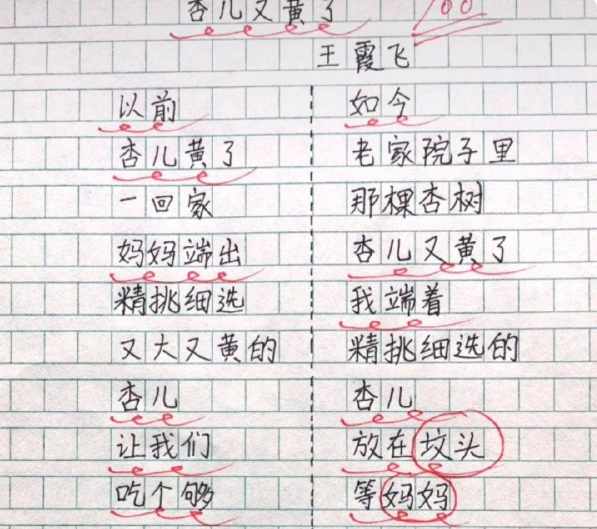 萱爸育儿经|8篇来自小学生的作文,每篇不足百字,却让老师打出满分