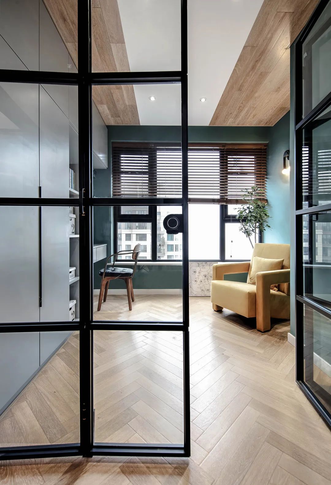 |69㎡平小家,两房变三房,收纳满分