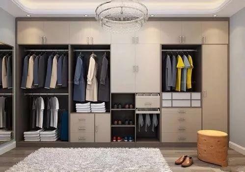 这么漂亮的衣帽间,收纳这么强大,一定要给你老婆装一个!