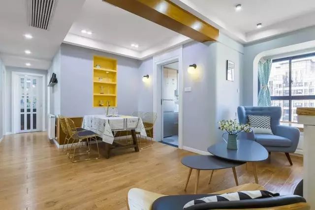 装修设计指南|90㎡北欧三居，他巧把书房作客房，丈母娘来了再也不用睡沙发了！