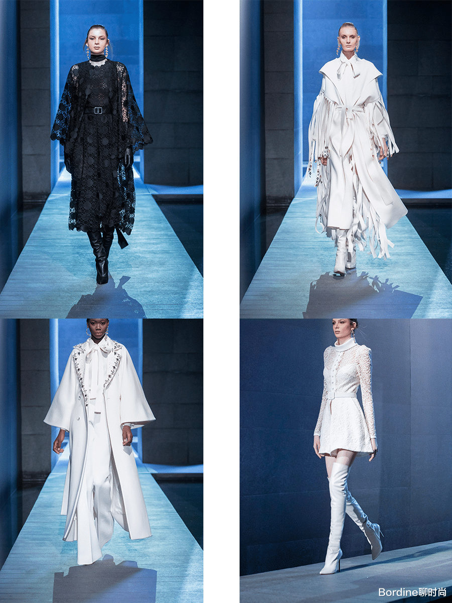 Bordine聊时尚|Elie Saab 2021秋冬系列，在困境中的坚持，对黑色和丝绒、褶皱等面料的释怀