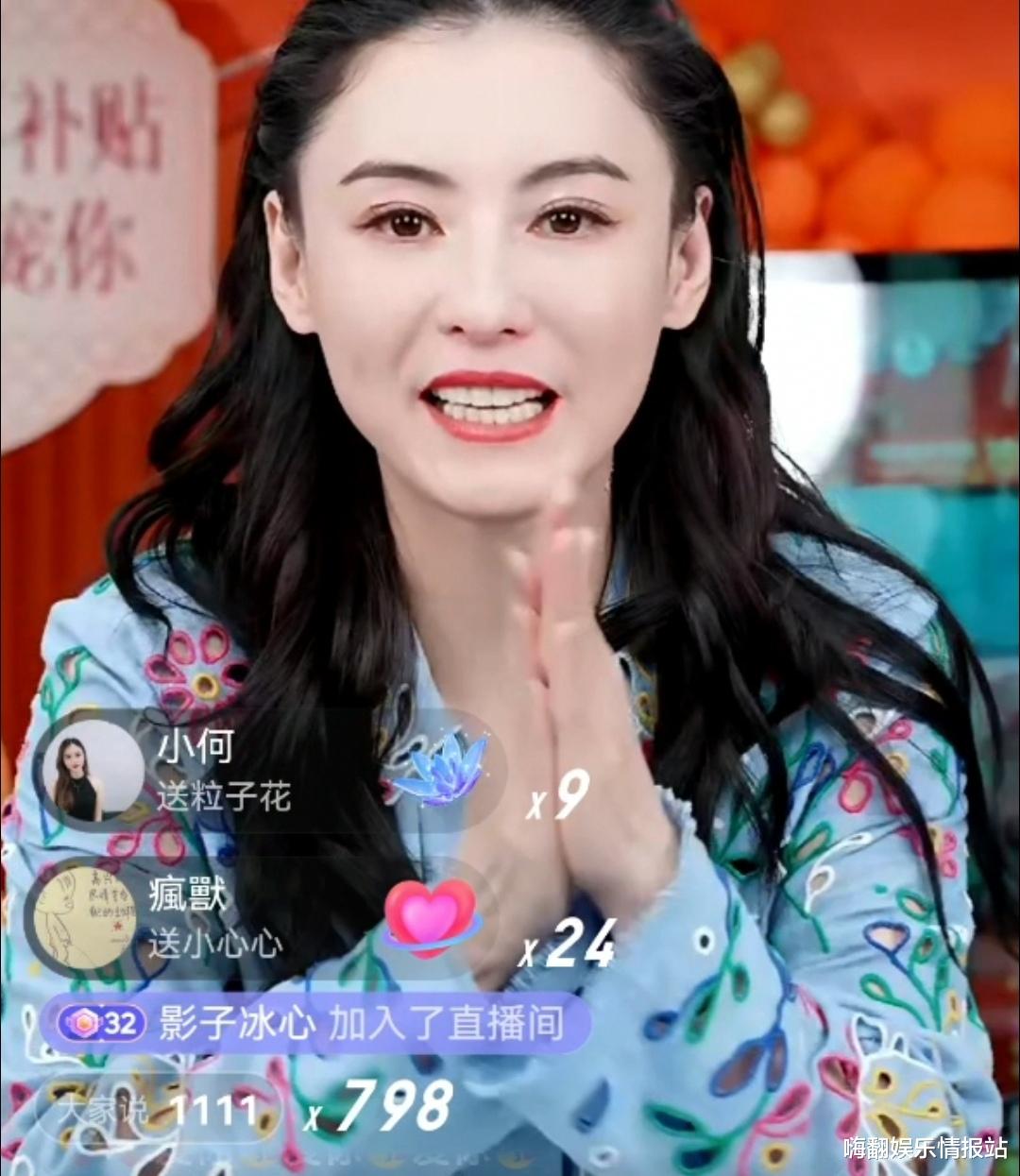 张柏芝|张柏芝谢霆锋张文慈，三个账号竟同天直播带货，网友起哄合作必火