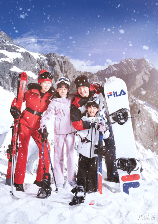 陆毅|陆毅晒全家福为小女儿庆生，小叶子戴白纱似新娘，和姐姐都像爸爸