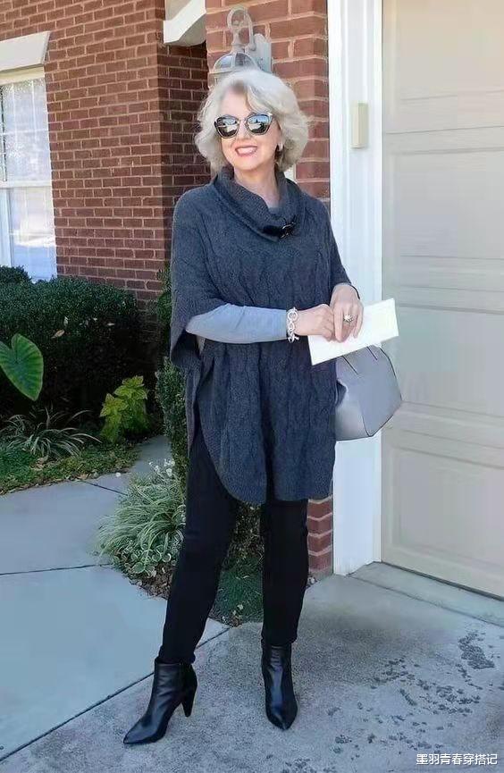 墨羽青春穿搭记 这才是奶奶辈的穿搭，时髦的基础单品代替老年装，洋气时髦又精神
