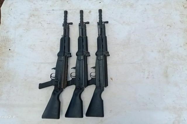 步枪|缅甸军警安保部队，查获大批计划卖给防卫军的武器