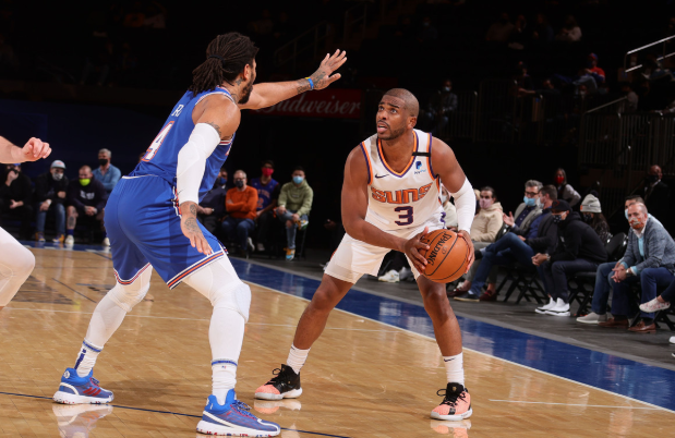 尼克斯隊|全拉開！保羅單挑打爆蘭德爾，最后83秒7分殺死比賽+終結尼克斯9連勝