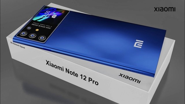 小米Note 12 Pro概念机：6500mAh大电池+120W快充！