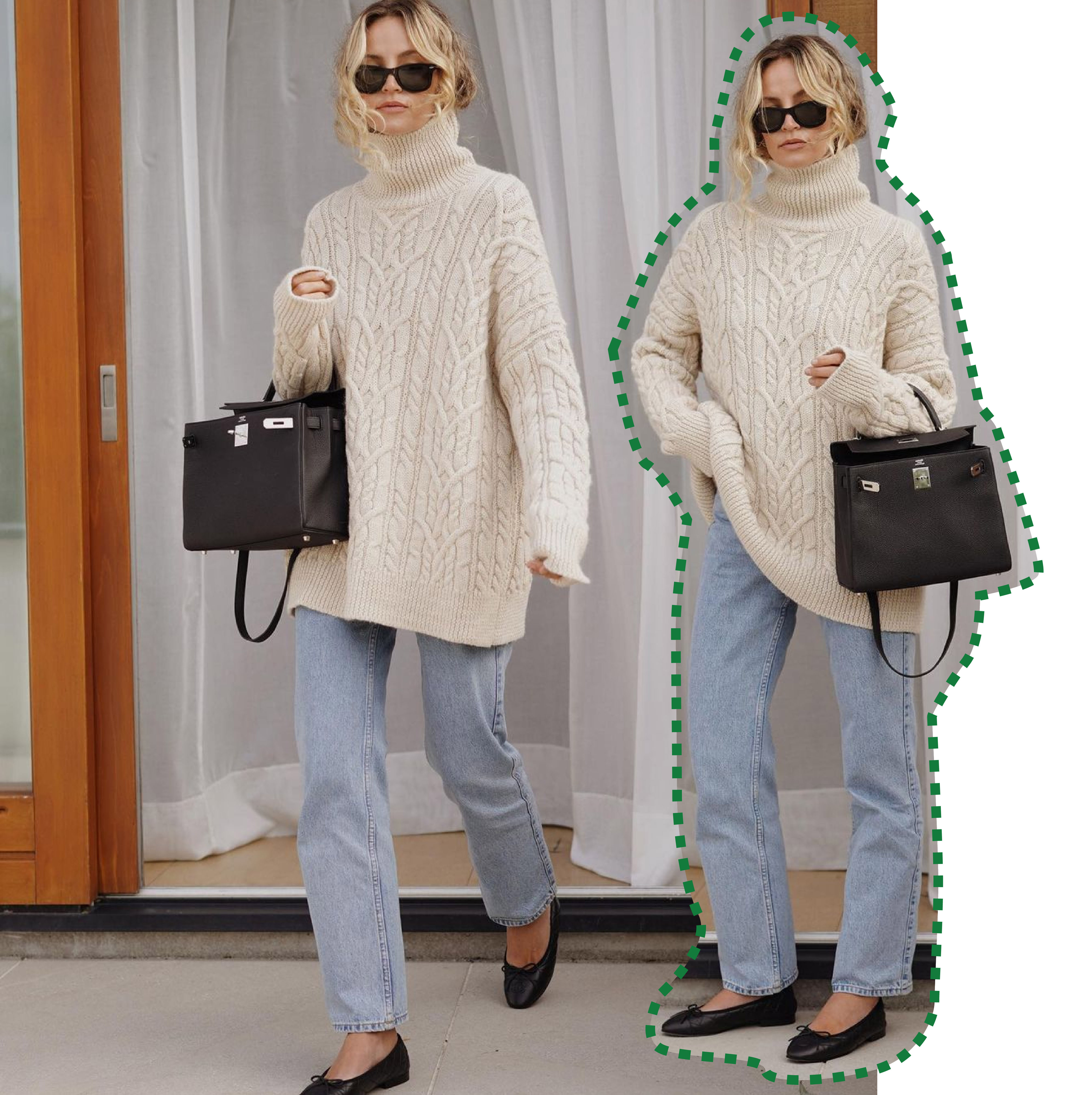 时尚不打羊 秋冬百搭组合：毛衣+牛仔裤轻松穿出时髦范，这3个细节决定成败！