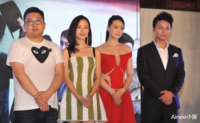 Ainee小屋|王艳和小9岁的江一燕同框，真看不出年龄差，穿一字肩裙美的优雅