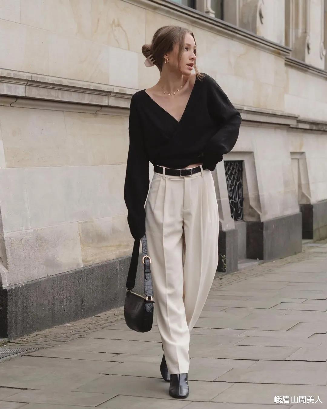 穿衣搭配|?收起你的阔腿裤！今年流行这“三种”裤子，40岁女人穿更时髦减龄