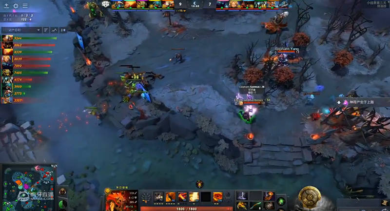 刀塔|小象零封对手有望冲击胜者组，强大的个人能力让SG感到绝望！