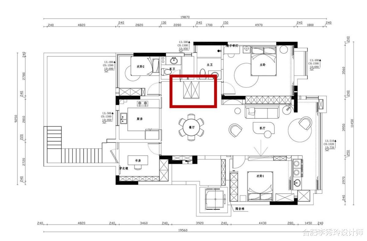 同户型靠“双面设计”净赚一个功能区,看来早装修错过不少好设计