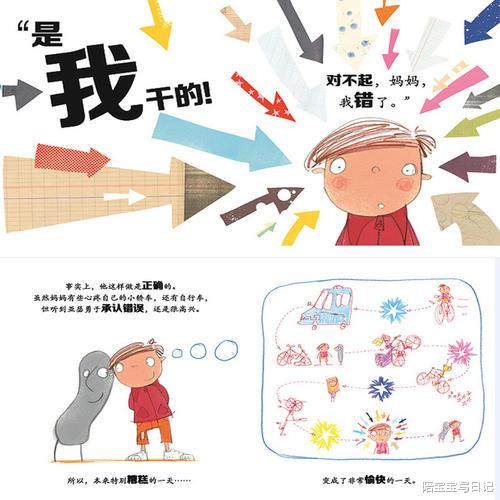 陪宝宝写日记|孩子犯错后在想什么?一本绘本,真实再现孩子犯错后的心历路程