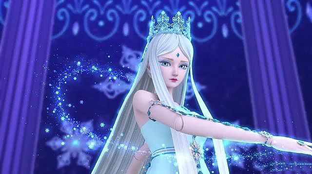 叶罗丽|叶罗丽角色黑化之后的模样，冰公主有点凶，孔雀仙子颜值最高