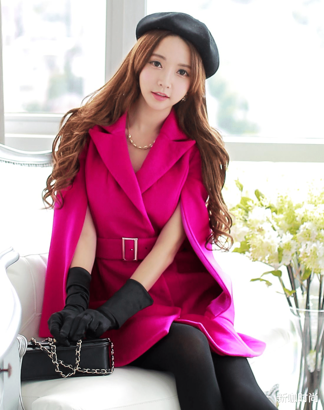 新咖时尚|?遇到玫红色不要怕，学秦海璐这么搭配，摆脱土味做个优雅女人