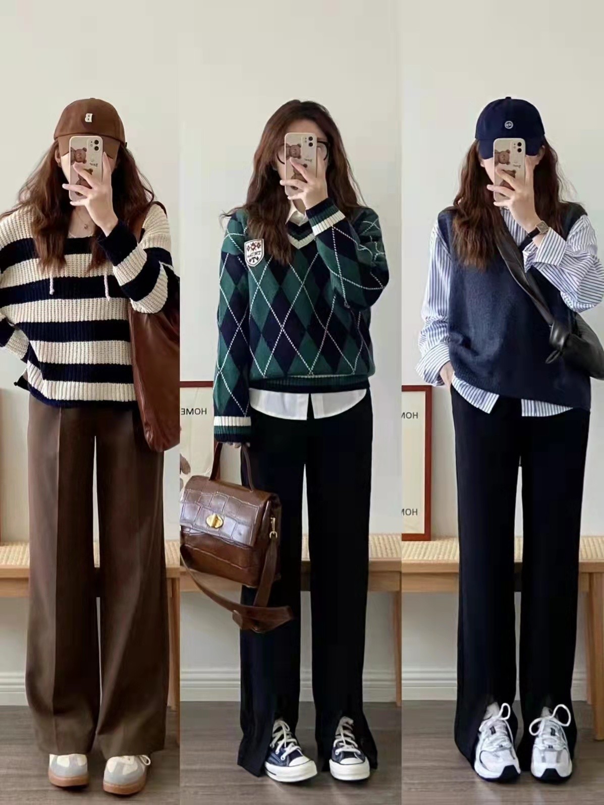 静静时尚达人 秋天的穿搭没头绪!这24套穿衣模板好时髦,照着穿一点没问题