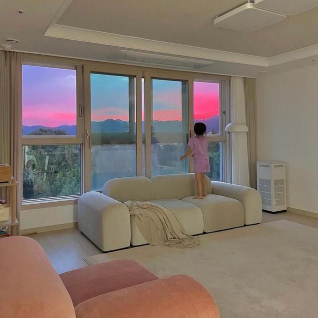 35岁韩国太太晒家居生活照:全屋布置得像电影般唯美,太治愈了!