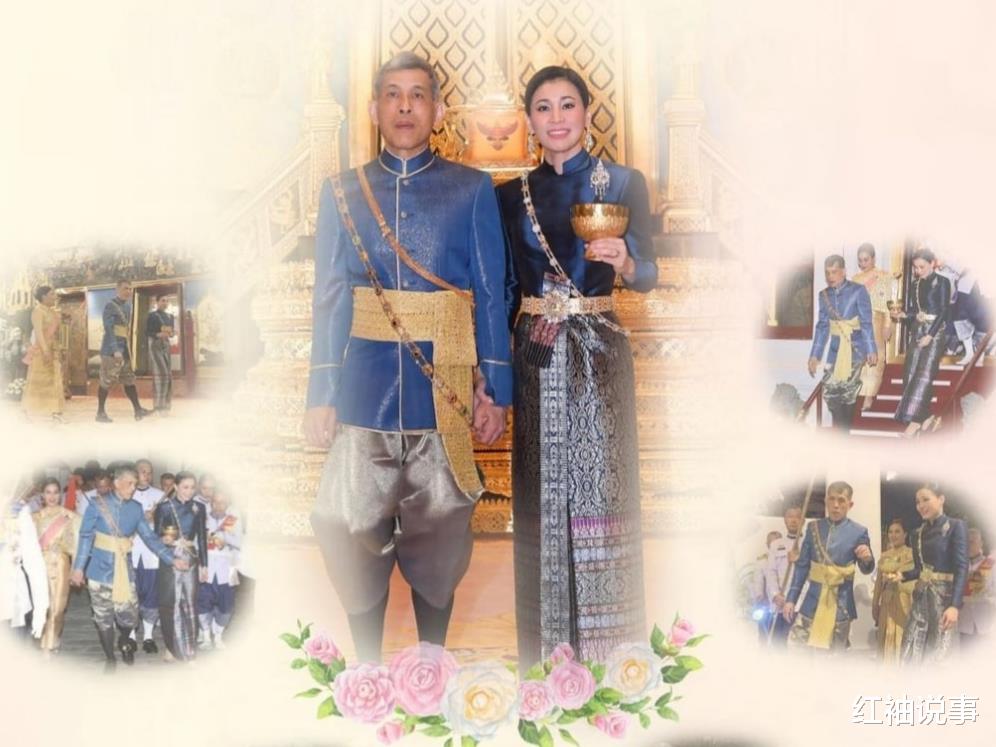 泰國王室全傢福出爐，蘇提達占據整個屏幕，利用大頭照成功搶鏡-圖8