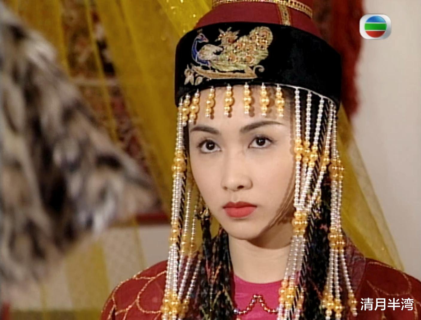 黄圣依|TVB武侠剧里的10位异域美人，自带妩媚和灵气，一颦一笑风情万种