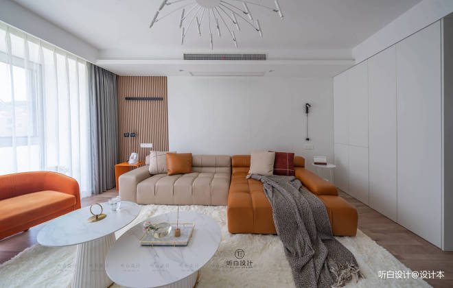 |粉玫瑰+向日葵，你们没见过的暖色系现代风