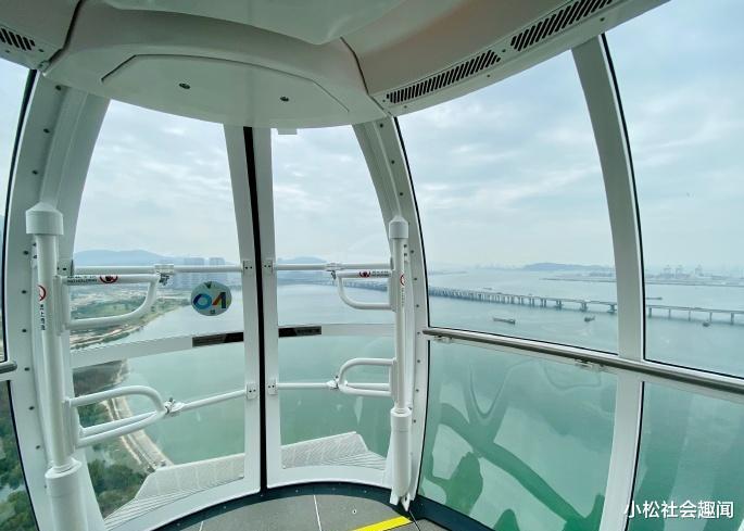 小松社会趣闻 深圳“湾区之光”摩天轮，转一圈13分14秒？情侣休闲最佳打卡地