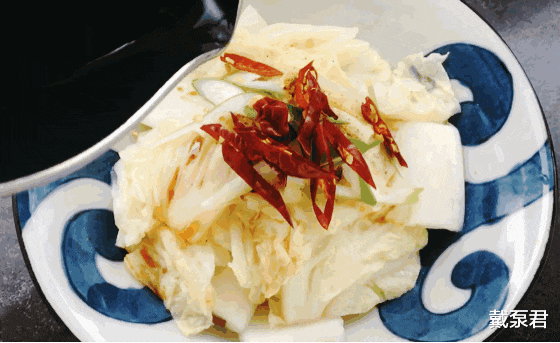 戴泵君|「糖友菜谱」油泼白菜丝