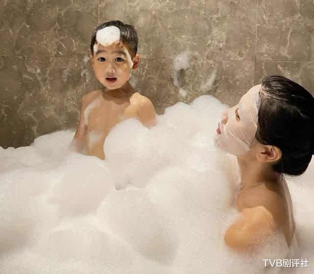 林芊妤|前TVB女星晒与儿子浸浴照被网友炮轰，本人回击：不觉得有问题