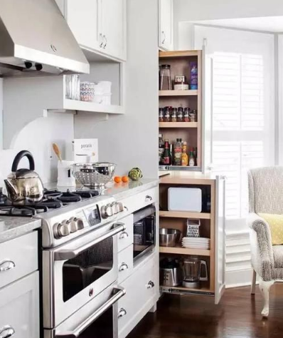 小姐姐|这是我喜欢上海女人的理由，厨房只有4㎡，却能布置得精致又实用！