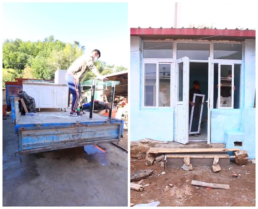 一网红帮独居老人改造房屋:将不到20㎡破房重新装修,值得称赞