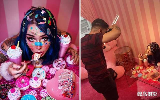 60张拍摄花絮的对比照，摄影师=魔术师？路边野草都拍得这么美