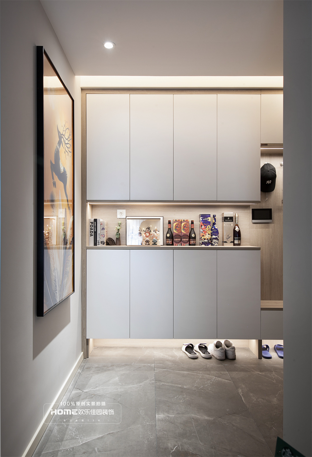 欢乐佳园装饰别墅大宅|117平三室，精致简约生活