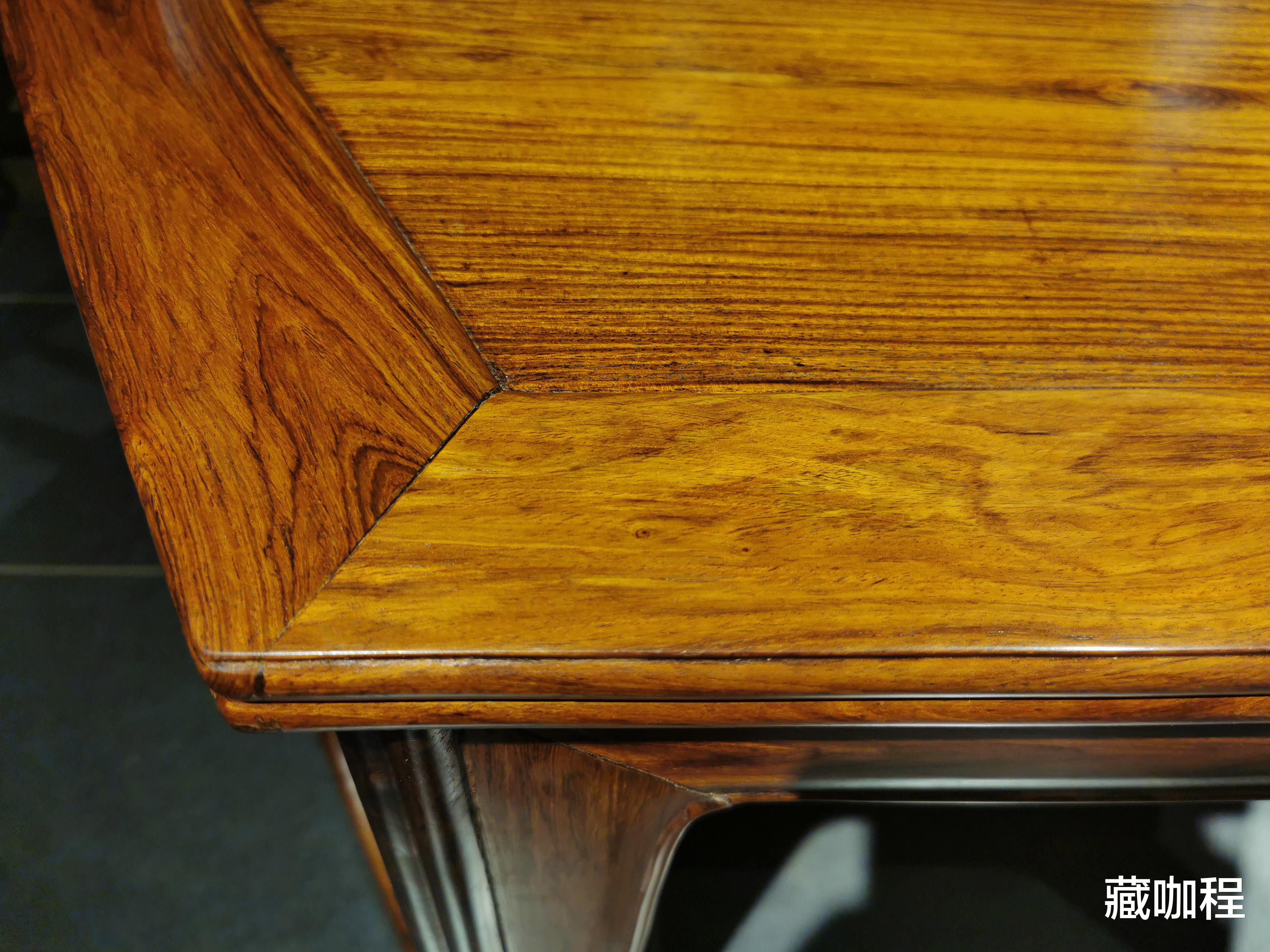 钱币|座下劈料造,黄花梨六方椅主打层次感