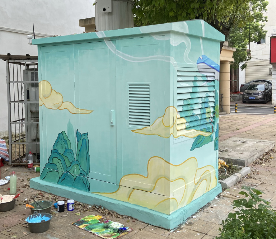 挥别“灰头土脸”，摇身一变，成为街头最靓丽的风景线