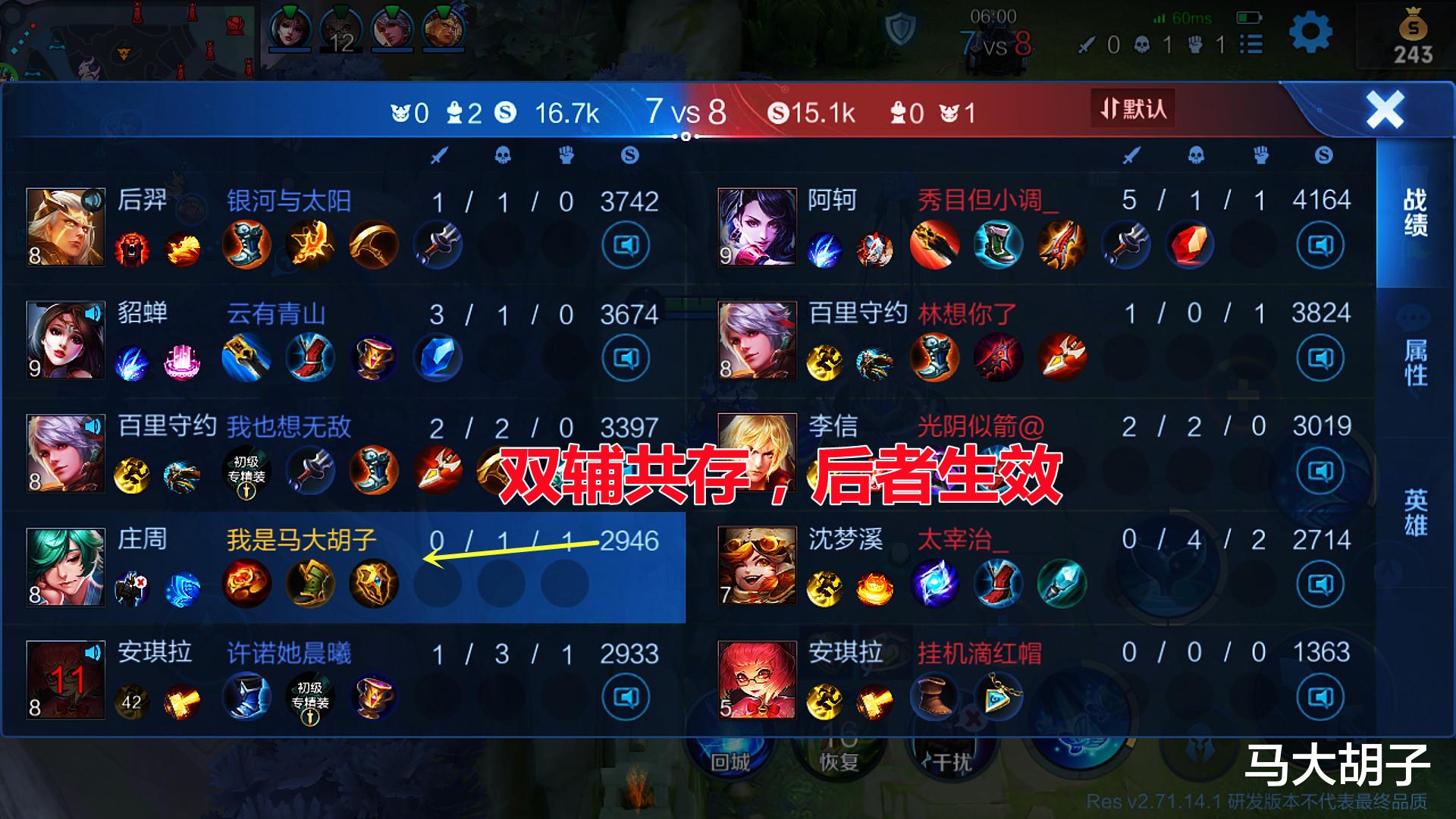 王者荣耀|王者荣耀：S25赛季辅助崛起，大混子庄周成赢家，跨界出装变笑话