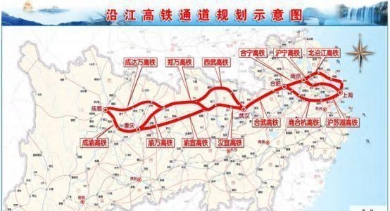 叮咚趣闻 未来合肥及以西成都重庆武汉进沪铁路路径探讨