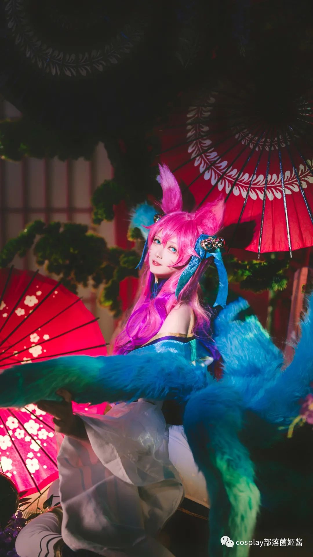 |cos：英雄联盟阿狸cos正片@樱了个乃