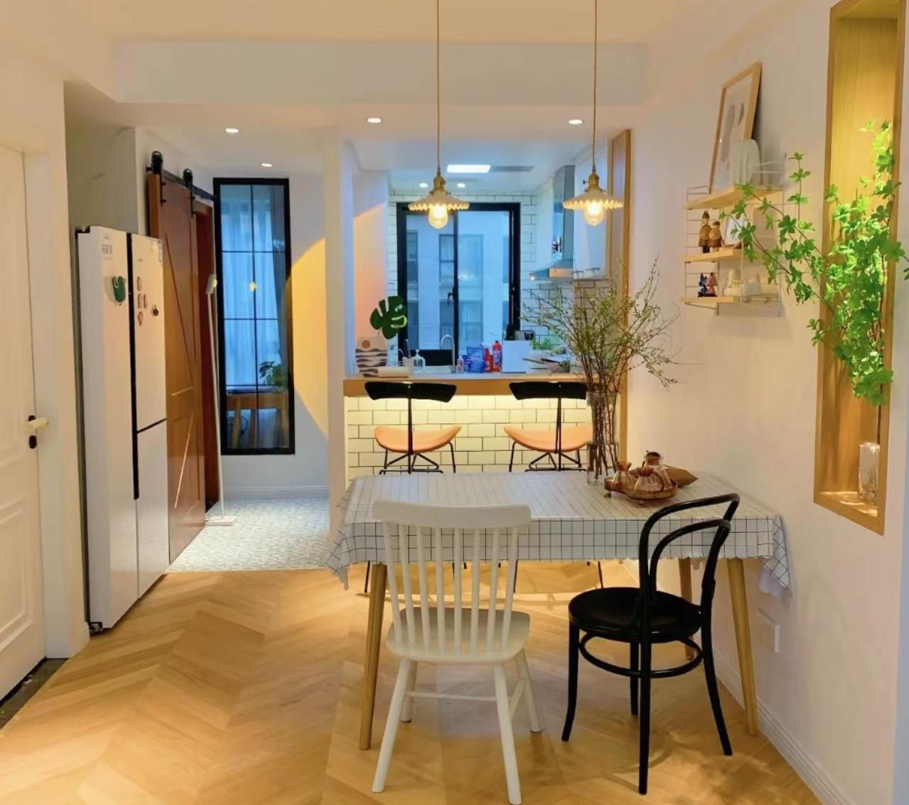 人生第一套房子,北欧跨界轻奢,虽然只有87㎡,打造出油画般的家