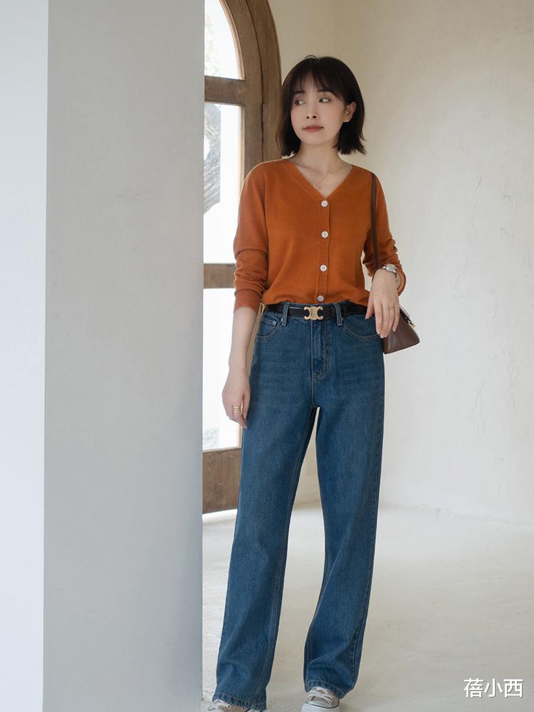蓓小西|真正有洋气感的女人，必备这3条裤子：牛仔、直筒、阔腿和束脚裤