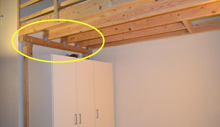 |卧室5㎡不到，一鼓作气将床抬高1米7，上面睡觉下面储物，赚了