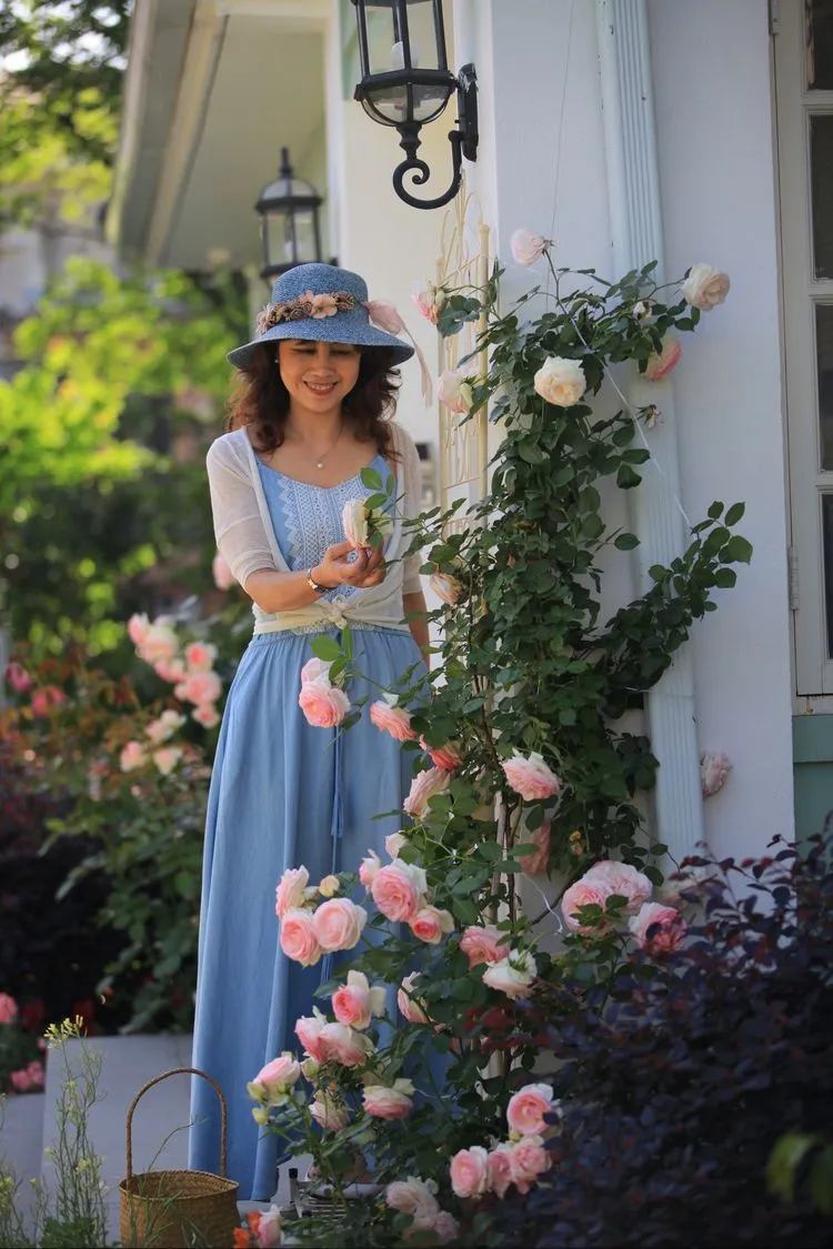 |买了别墅花园房，用5年时间，亲手设计打造400㎡别墅花园，太美了