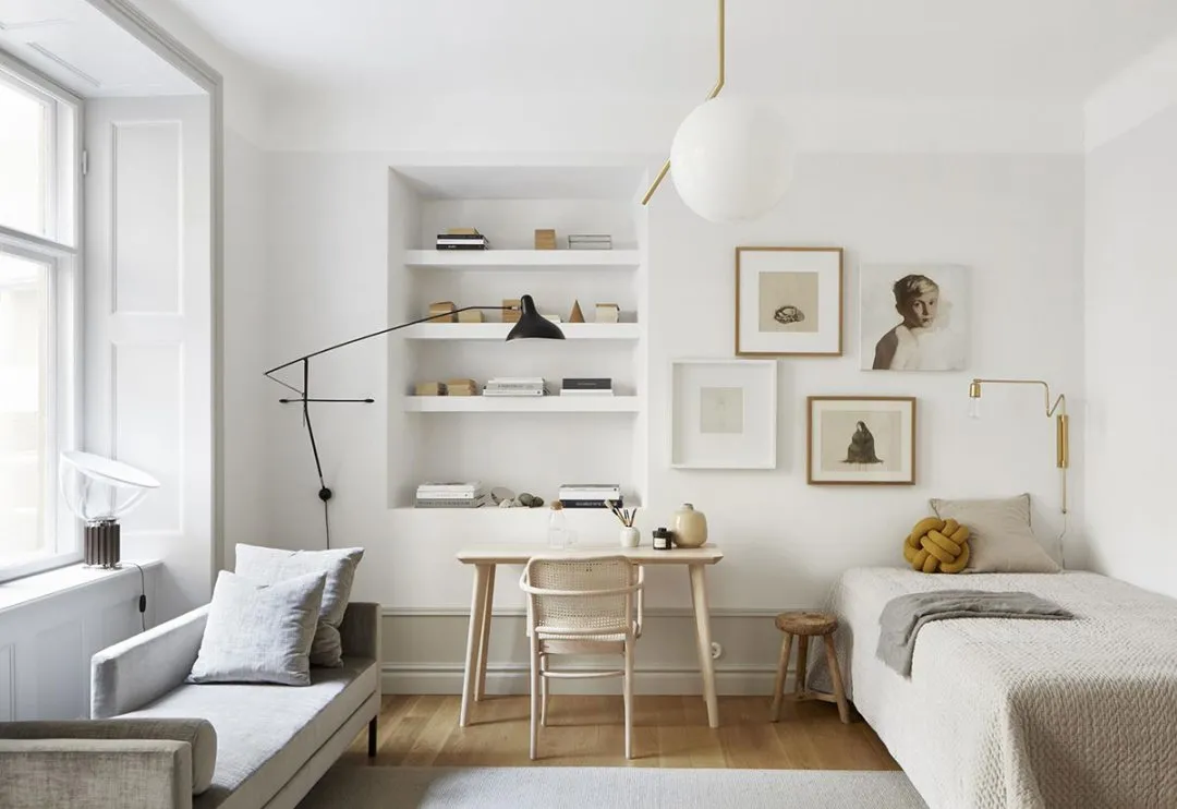 壁龛能满足收纳，同时提升颜值