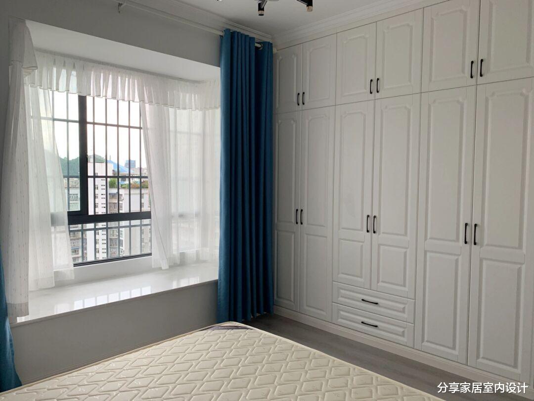 |终于装修完工啦，现代简约风格很喜欢，瓷砖做电视墙也很有档次！