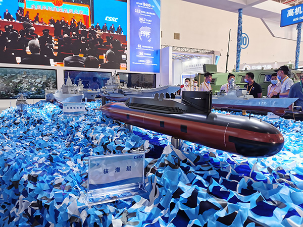 核潜艇|珠海航展｜战略核潜艇重磅亮相，可带12枚核导弹