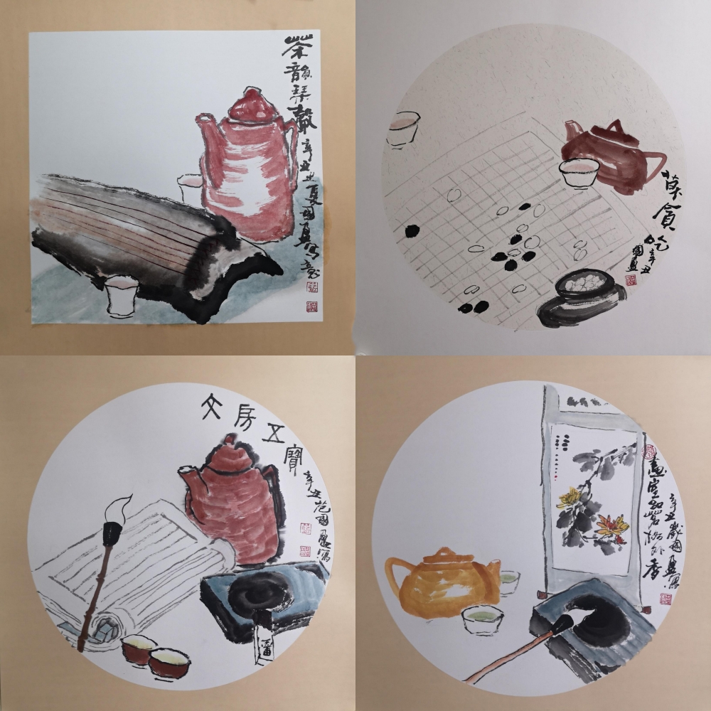 范国盈|纸上紫砂 别无二家——书画家范国盈笔下的紫砂壶艺术